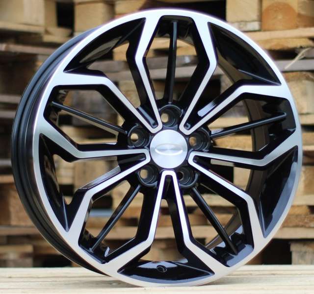литые диски JIL Wheels B5433BlackPoli